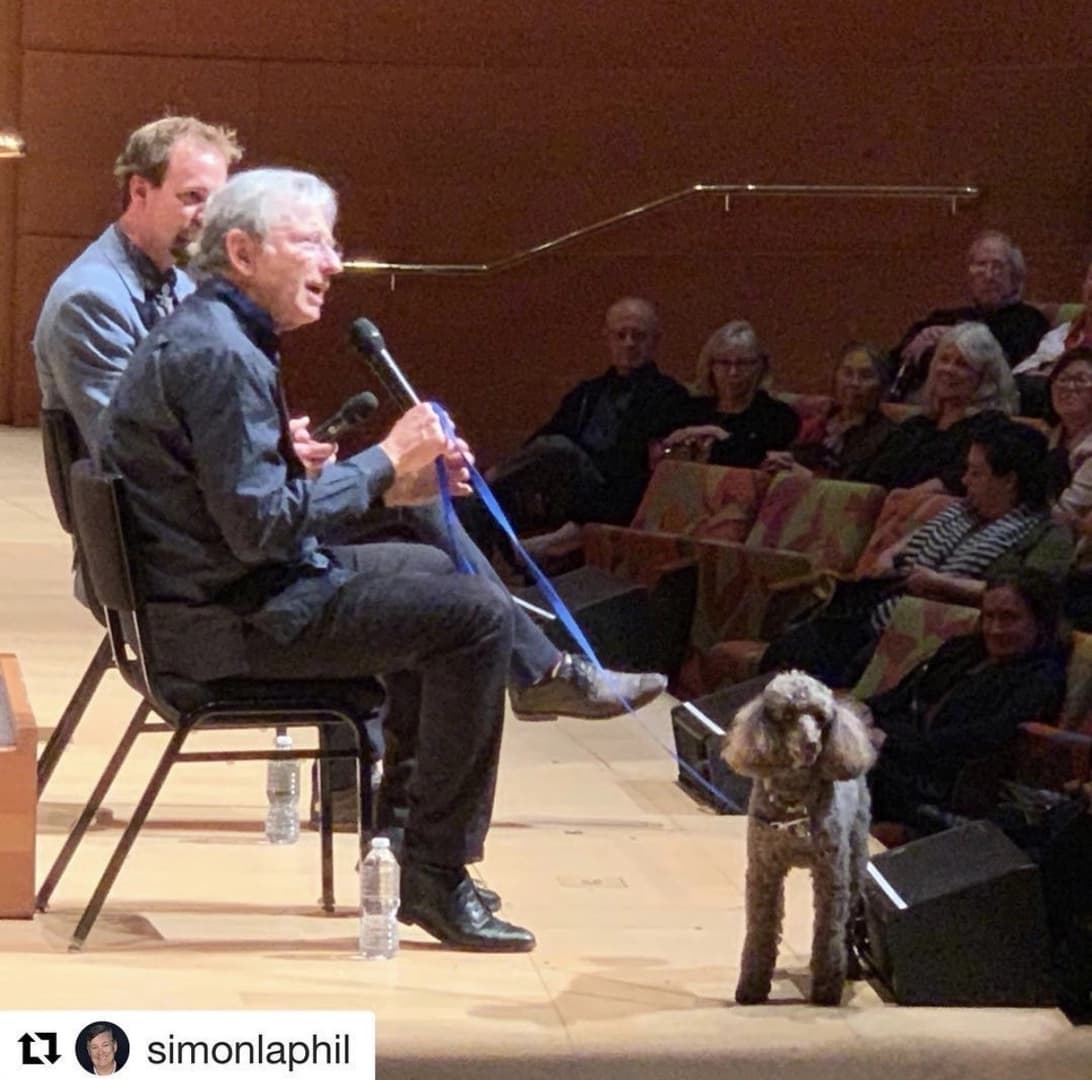 Brian Lauritzen and MTT on stage