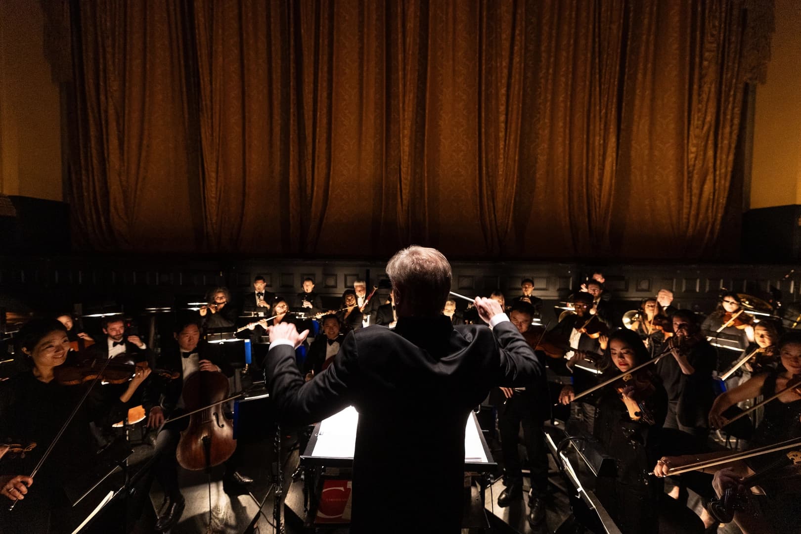 San Francisco Ballet Orchestra performing during San Francisco Ballet's 2025 Opening Night Gala