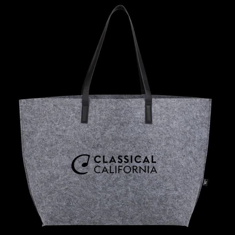 Classical California Felt Tote